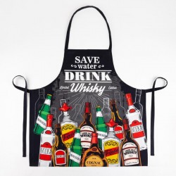 Фартук «Save water - Drink Whisky»